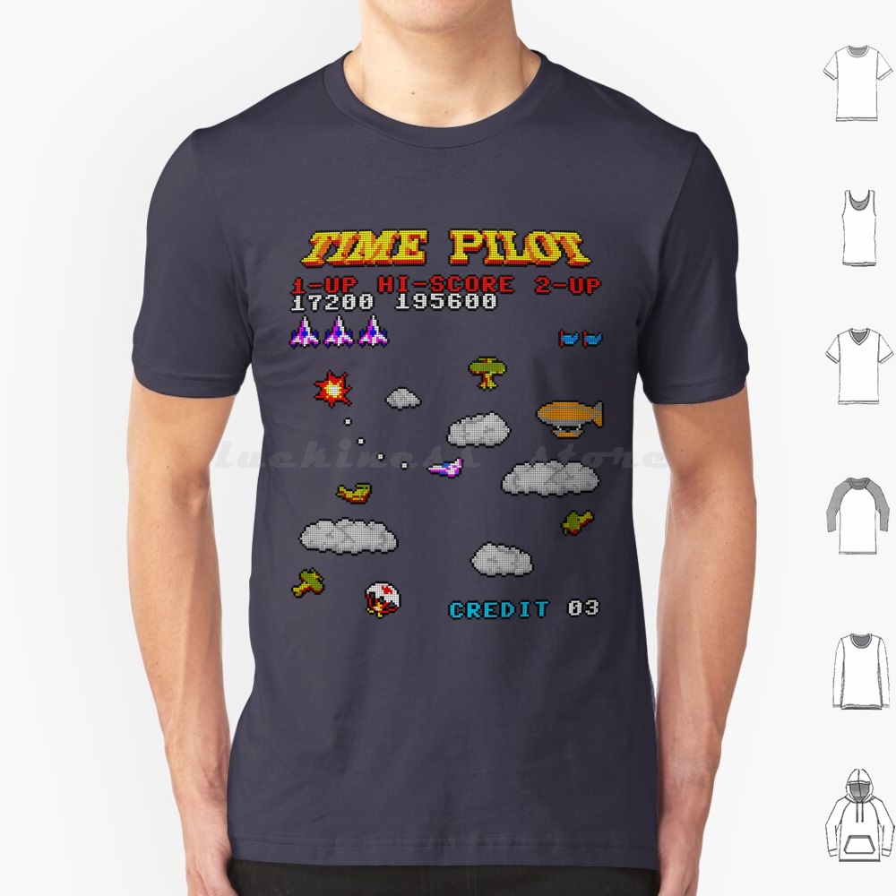 Time Pilot 2 T-Shirt aus Baumw – Retro Gaming T Shirt Bewertung und Preis