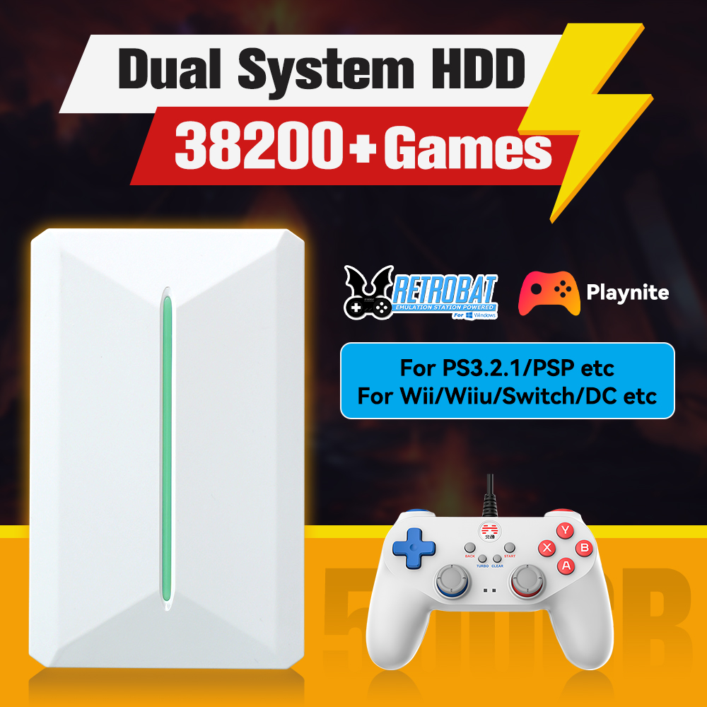 Retrobat&Playnite System HDD R – Retro Gaming N64 Bewertung und Preis
